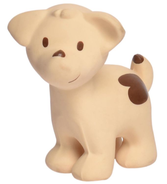 Image of Tikiri Bidedyr - Naturgummi - Hund - Beige/Brun - OneSize - Tikiri Bidering (219618-1084633)