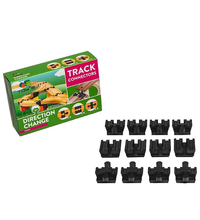 Image of Toy2 Track Connectors - Direction Change - OneSize - Toy2 Track Connectors Legetøj (220288-1087343)