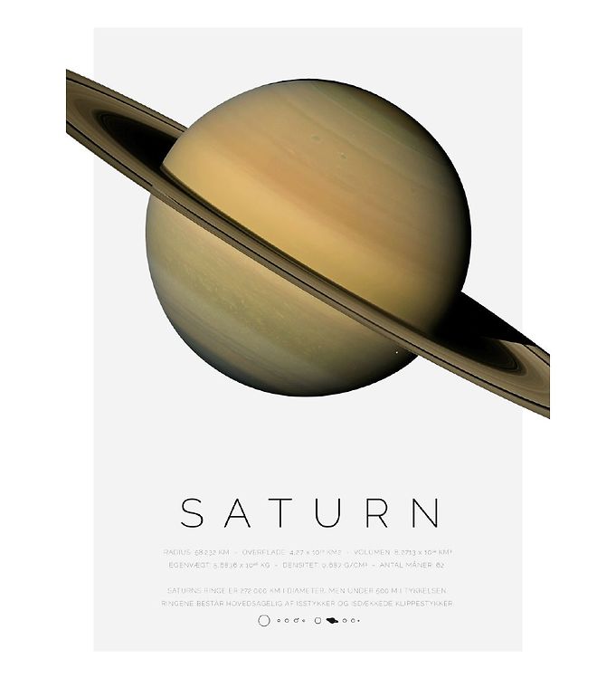 Image of Citatplakat Plakat - A3 - Saturn - OneSize - Citatplakat Plakat (221740-1092760)
