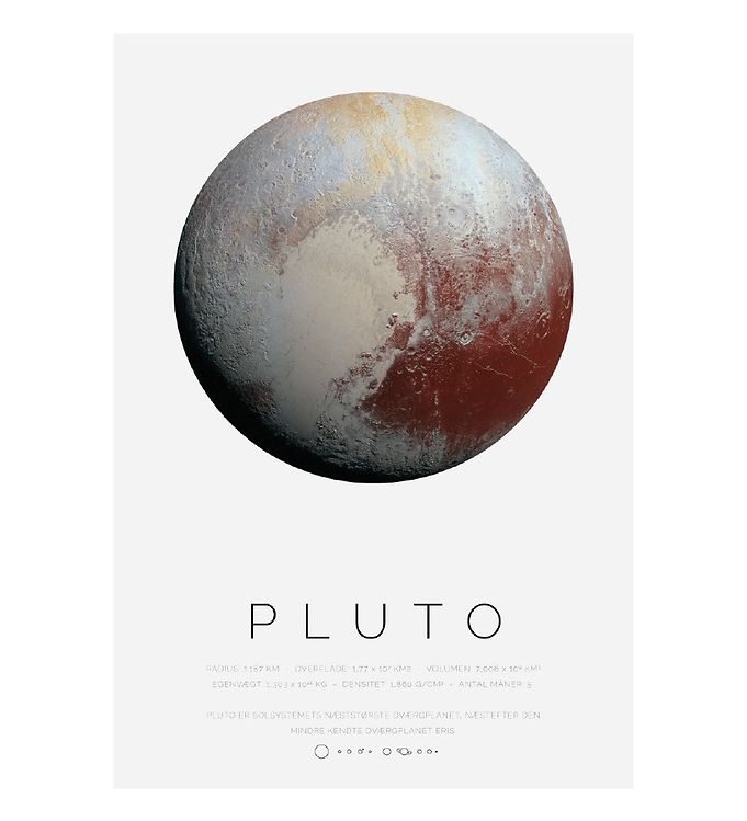Image of Citatplakat Plakat - A3 - Pluto - OneSize - Citatplakat Plakat (221733-1092740)