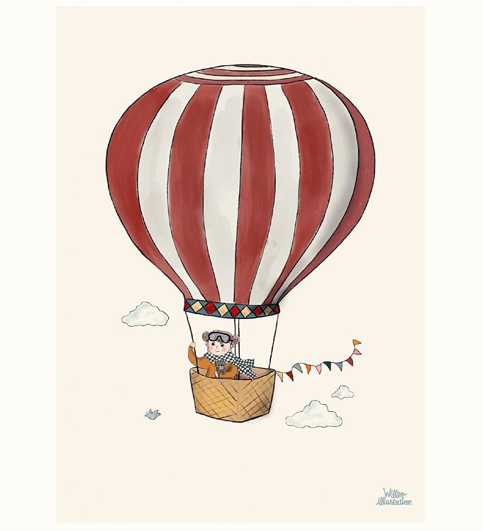 Citatplakat Plakat - B2 - Beautiful Balloon