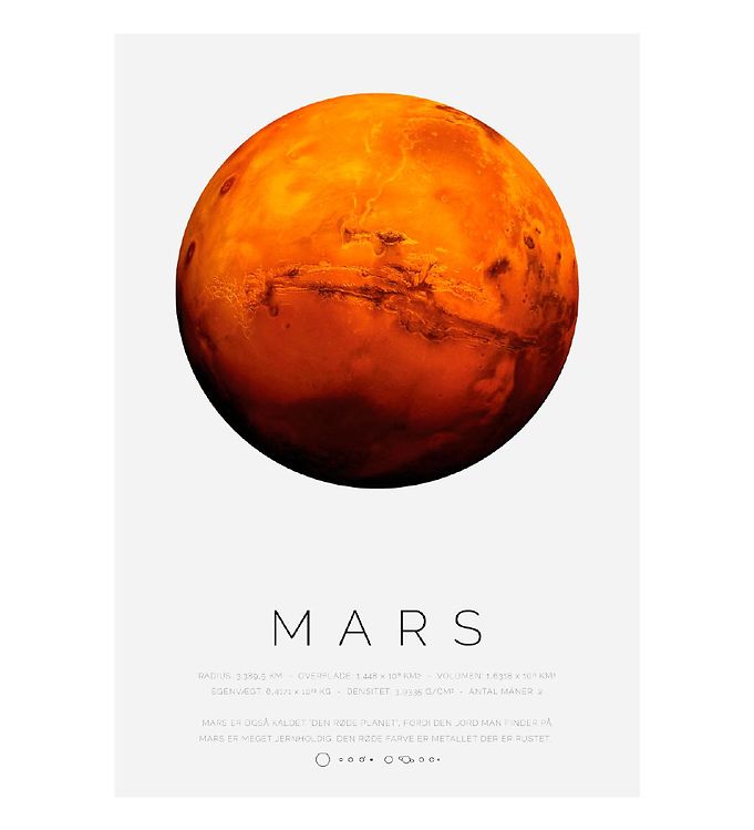 Citatplakat Plakat - B2 - Mars
