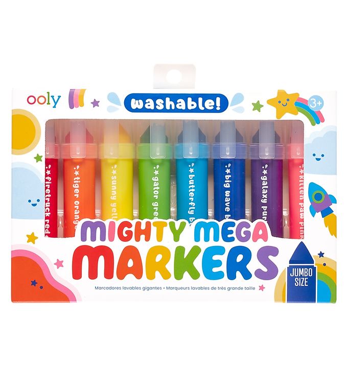 4: Ooly Tuscher - Mighty Mega Markers