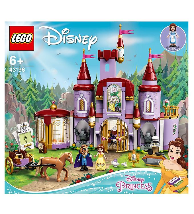 LEGO Disney Princess - og Udyrets Slot 43196 505 Dele