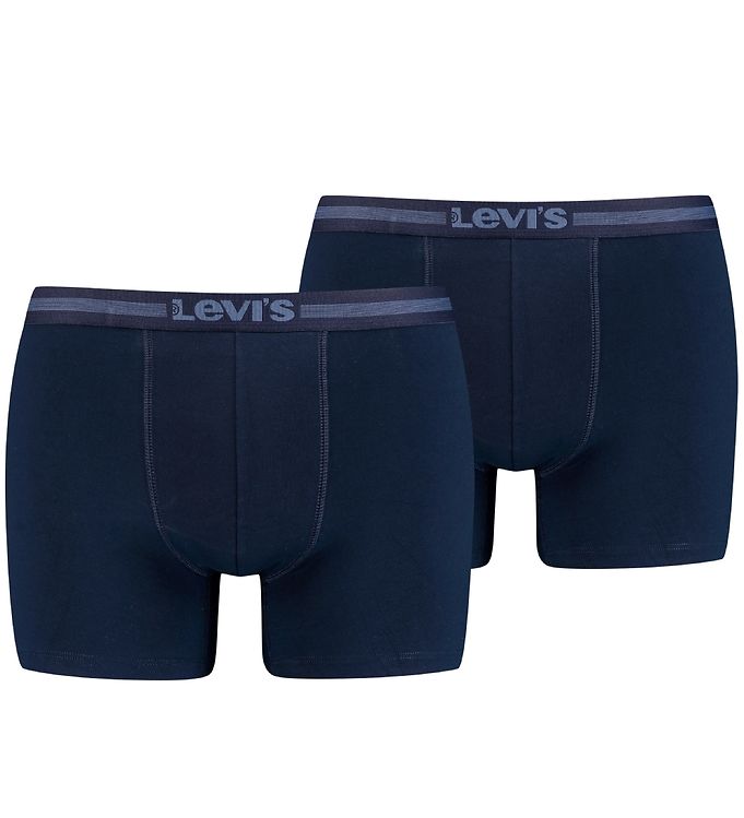 Image of Levis Boxershorts - 2-pak - Navy - S - Small - Levis Boxershorts (226925-1119533)