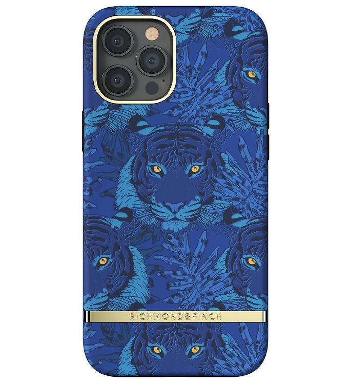 Billede af Richmond & Finch Cover - iPhone 12 Pro Max - Blue Tiger