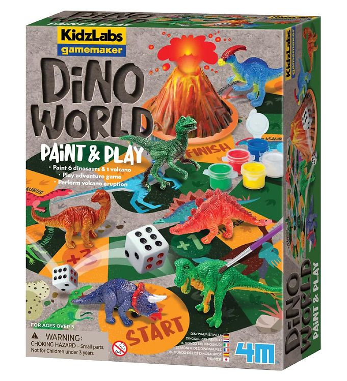 Billede af 4M - KidzLabs Gamemaker - Dino Spil