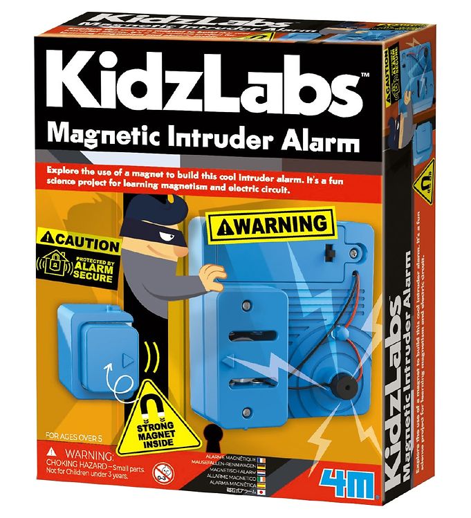 Billede af 4M - KidzLabs - Magnetisk Tyverialarm