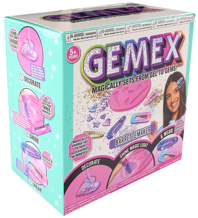 Diy Hårspænder - Barrette Maker - Gemex