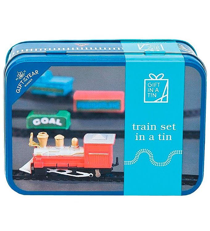 Image of Gift In A Tin Legesæt - Learn & Play - Train Set In A Tin - OneSize - Gift In A Tin Legetøj (230962-1139911)