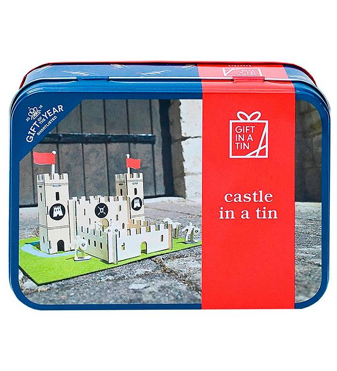 Image of Gift In A Tin Byggesæt - Build - Castle In A Tin - OneSize - Gift In A Tin Legetøj (230980-1139951)