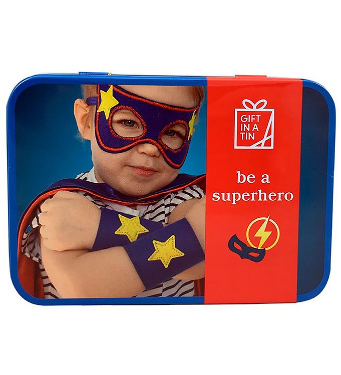 Gift In A Tin Legesæt - Learn & Play - Be A Superhero