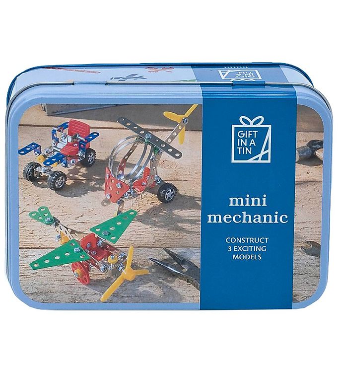 Image of Gift In A Tin Byggesæt - Build - Mini Mechanic (YR558)