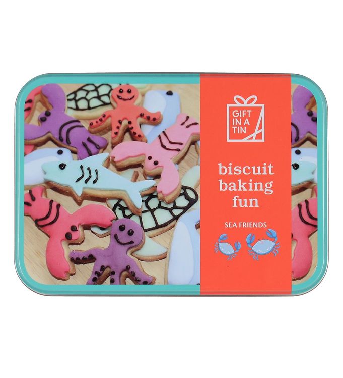 Image of Gift In A Tin Udstikker sæt - Learn & Play - Biscuit Baking Fun - OneSize - Gift In A Tin Legetøj (230955-1139876)