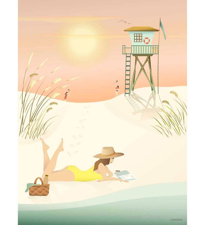 Vissevasse Plakat - 30x40 cm - Sunny Days