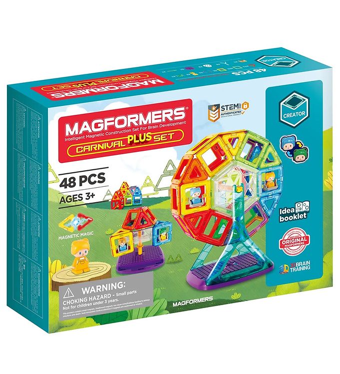 Image of Magformers Karneval Plus Sæt - 48 Dele (231069-1140127)