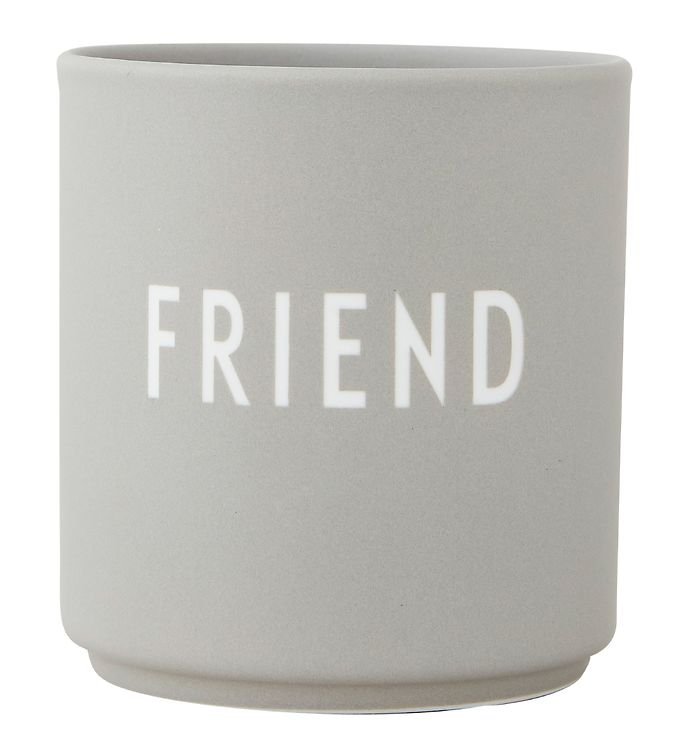 Design Letters Kop - Favourite Cup - Friend - Grå