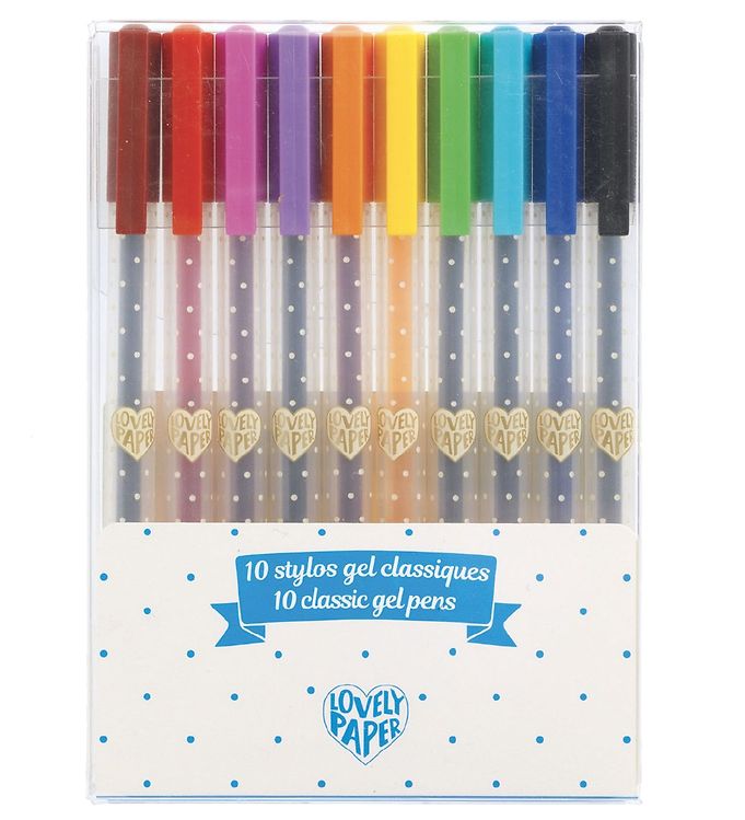 Billede af Djeco Kuglepenne - 10 Stk. - Sylos Encre Classique