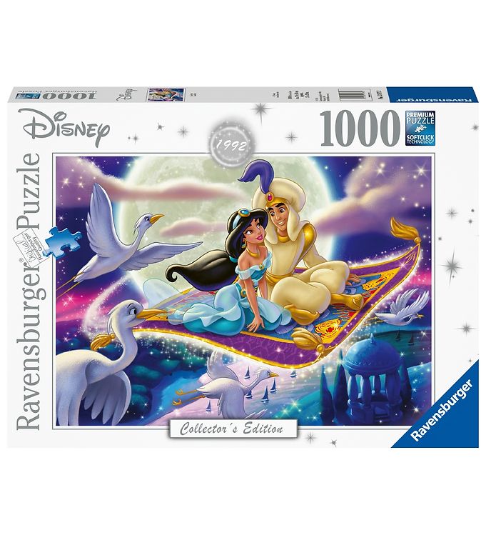 Image of Ravensburger Puslespil - 1000 Brikker - Disney Aladdin (YR924)