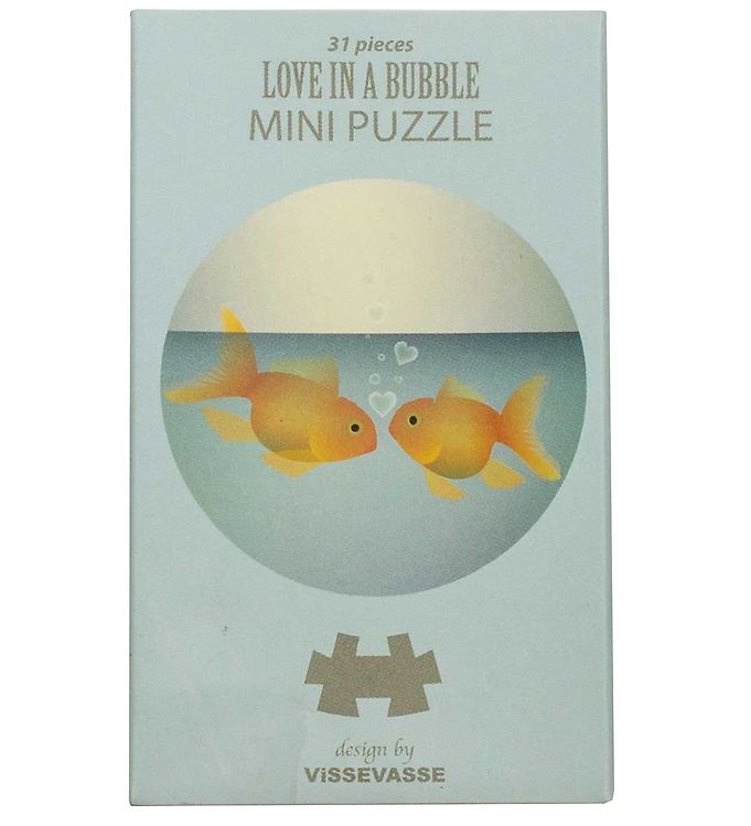 #3 - Vissevasse Puslespil - Love In A Bubble - 31 brikker