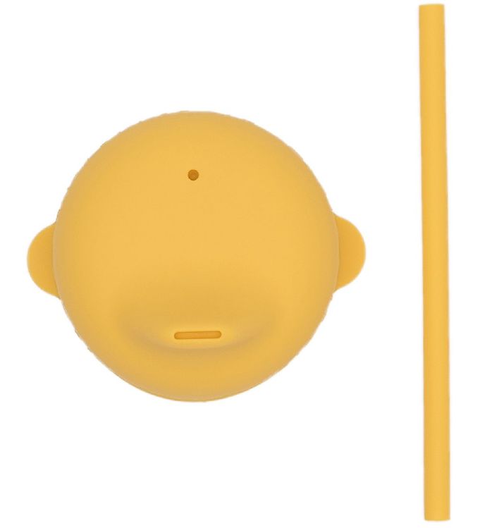 Image of We Might Be Tiny Låg og Sugerør - Yellow - OneSize - We Might Be Tiny Kop (233512-1195083)