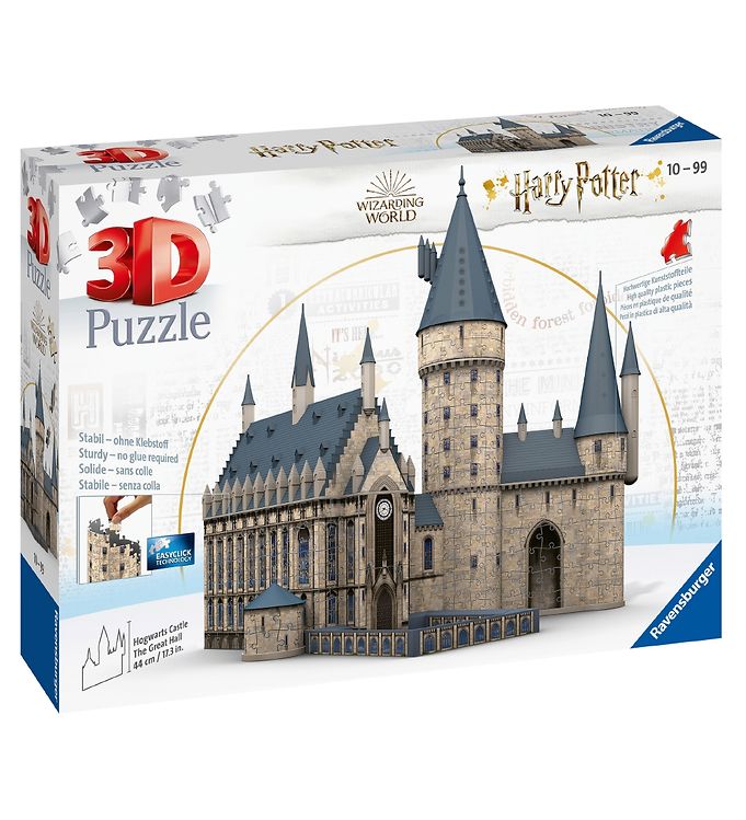 Ravensburger 3D Puslespil Harry Potter Hogwarts 630 Brikker