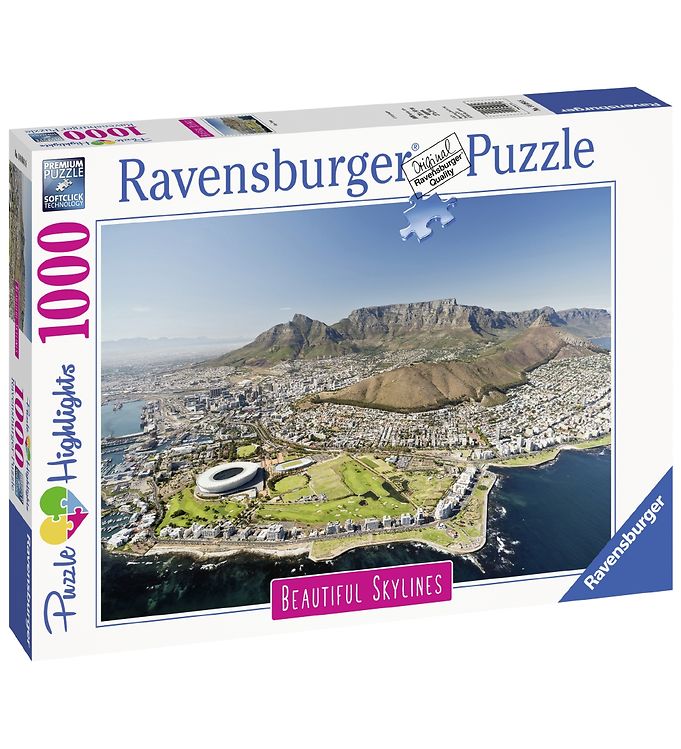 Image of Ravensburger Puslespil - 1000 Brikker - Cape Town - OneSize - Ravensburger Puslespil (234345-1298369)