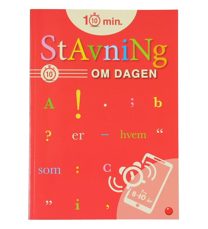 Image of Forlaget Bolden Aktivitetsbog - 10 Minutter Stavning Om Dagen (234542-1316207)