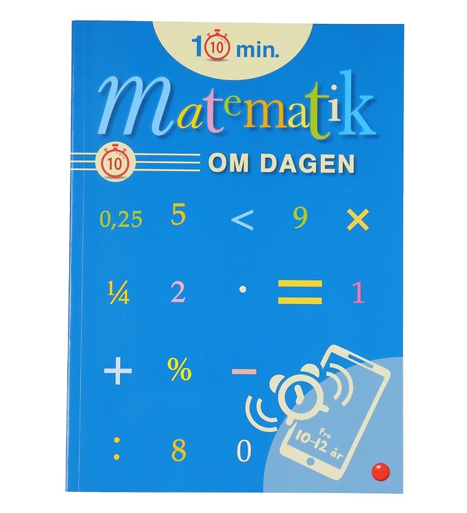 Image of Forlaget Bolden Aktivitetsbog - 10 Minutter Matematik Om Dagen - OneSize - Forlaget Bolden Bog (234537-1315598)