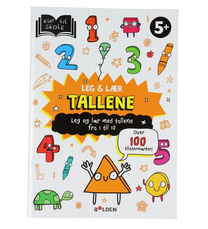 Image of Forlaget Bolden Aktivitetsbog - Leg og Lær: Tallene - Dansk (234577-1317014)
