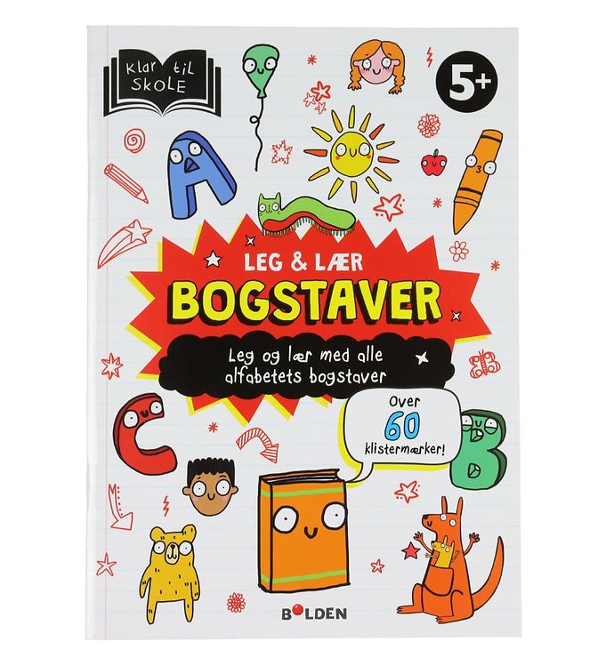 Image of Forlaget Bolden Aktivitetsbog - Leg og Lær: Bogstaver - Dansk (234581-1317041)