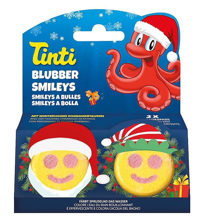 Billede af Tinti Bath Bombs - 2 Stk - Julemotiv