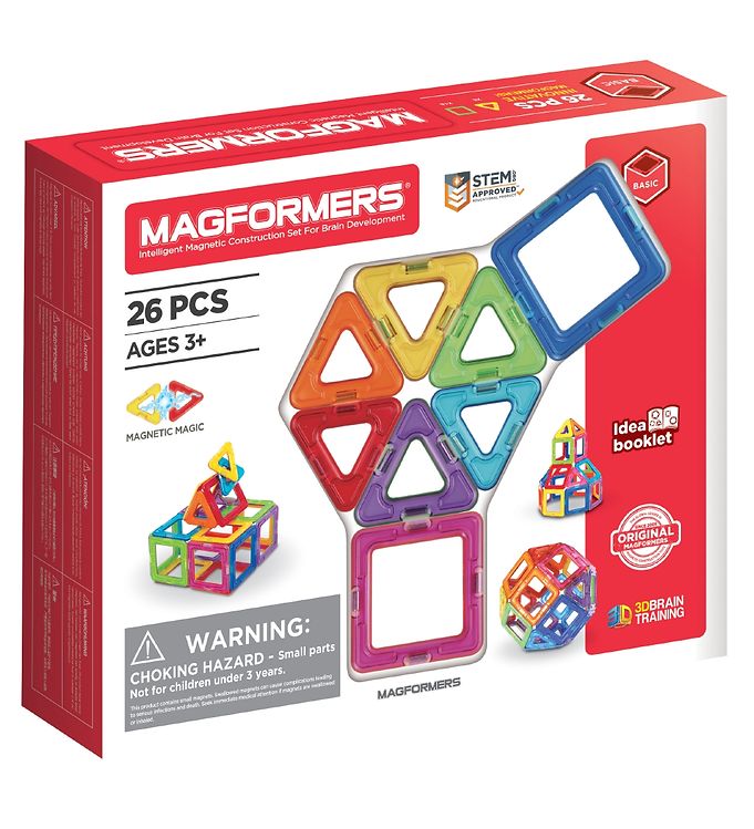 6: Magformers Basic Startsæt - 26 dele