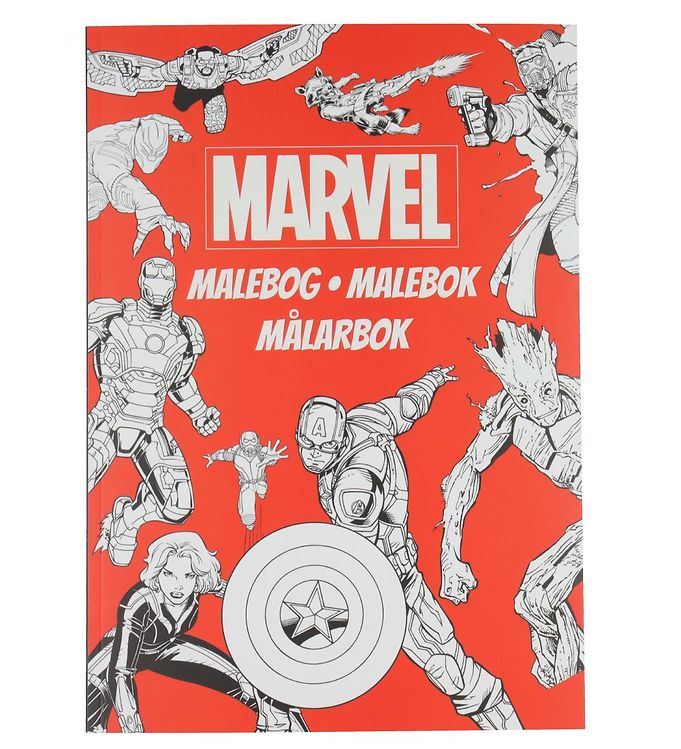 Marvel Malebog Deluxe  - Märvel - Bog
