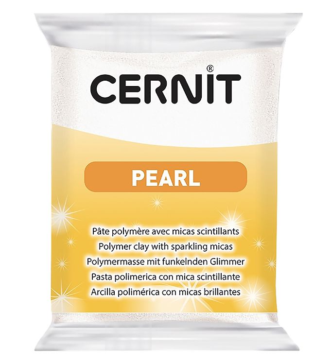 Image of Cernit Polymer Ler - Pearl - Hvid (235772-1380732)