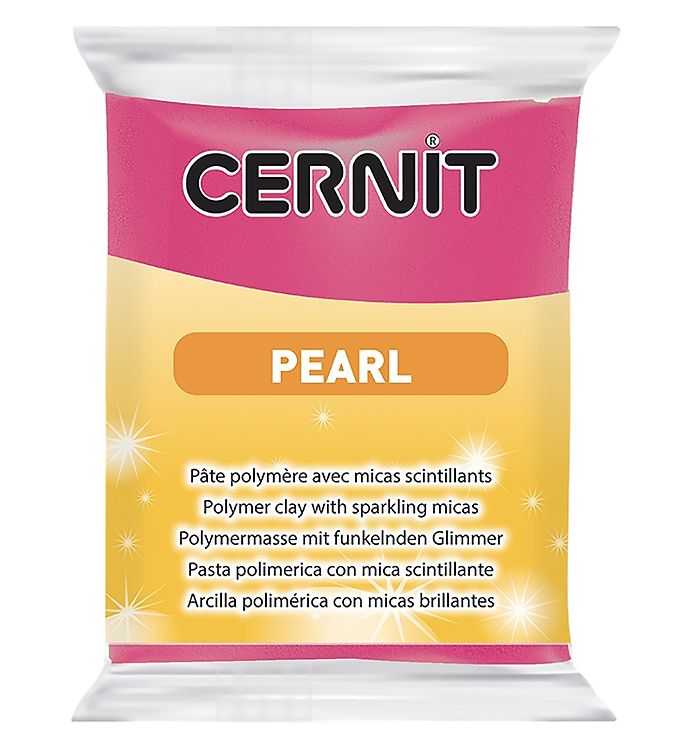 Image of Cernit Polymer Ler - Pearl - Magenta - OneSize - Cernit Ler (235770-1380730)