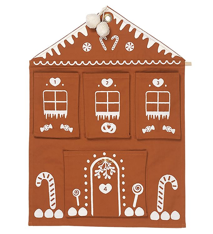 Image of Fabelab Adventskalender - Gingerbread House - Cinnamon - OneSize - Fabelab Kalender (236209-1396596)