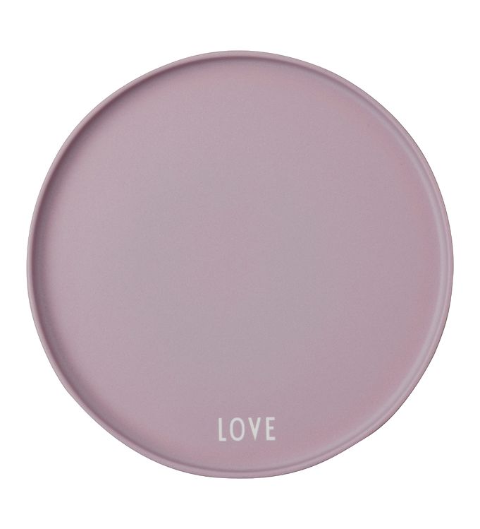 Design Letters Tallerken - Love - Favourite - Lavendel