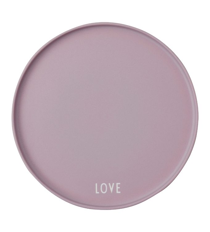 Design Letters Tallerken - Love - Favourite - Lavendel