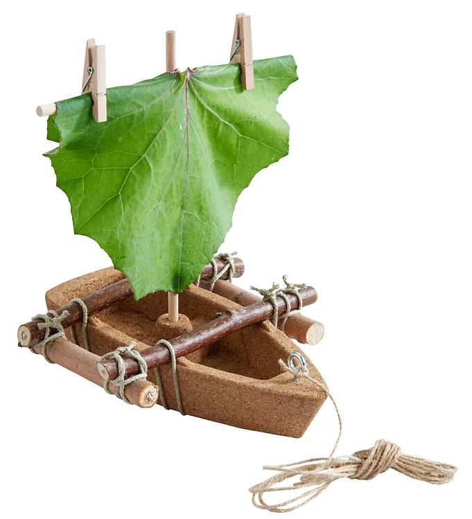 Image of Haba Terra Kids - Byggesæt - Korkbåd - OneSize - Terra Kids Legetøj (236856-1435058)