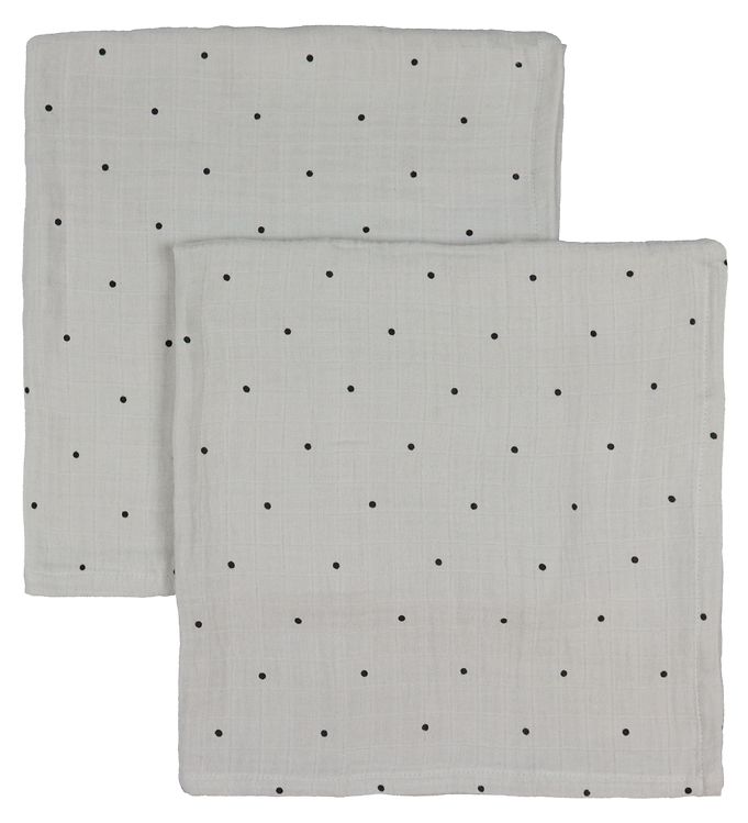 Liewood Stofbleer - 2-pak - Lewis - Classic Dot Dumbo Grey