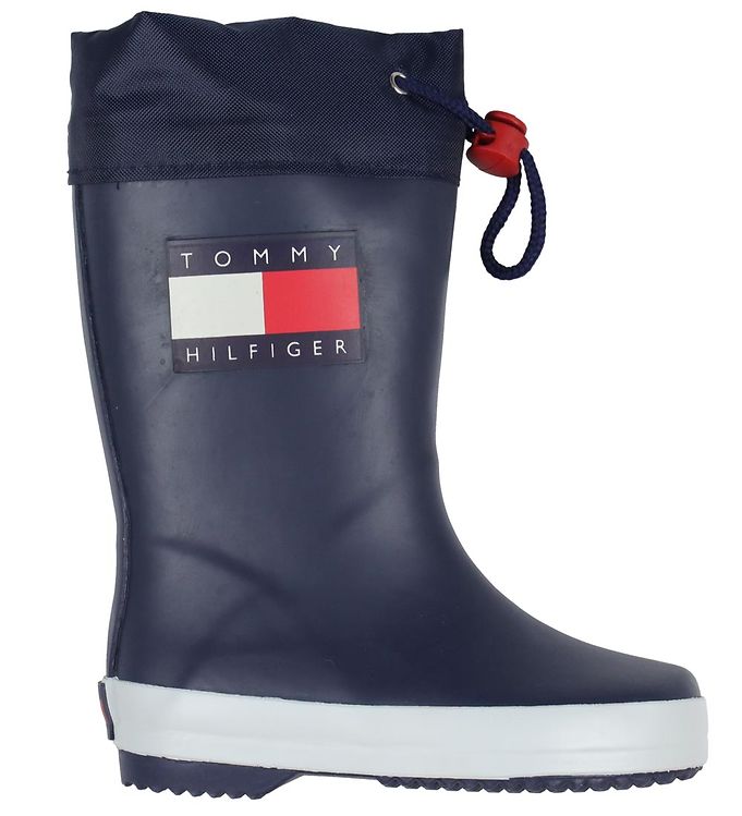 Tommy Hilfiger Gummistøvler - Navy m. Logo unisex