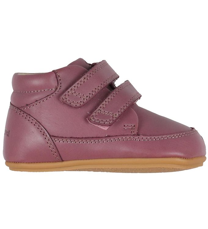 13: Bundgaard Begyndersko - Prewalker ll Velcro - Dark Rose