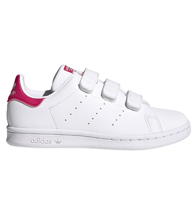 adidas Originals Sko - Stand Smith CF C - Cloud White/Bold Pink