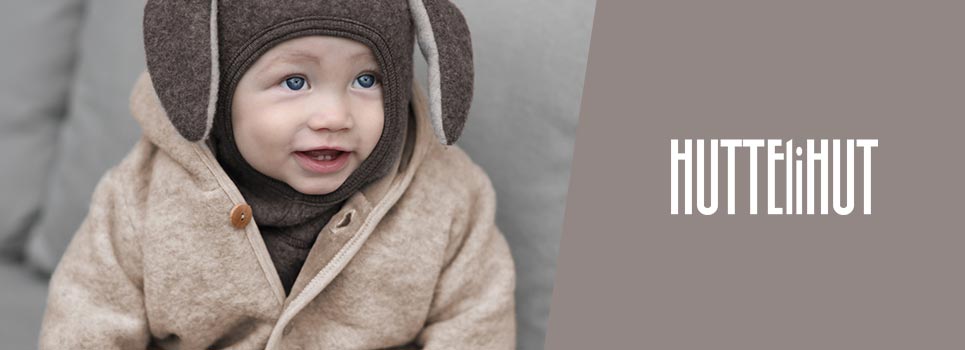 Huttelihut babytj, brnetj og huer