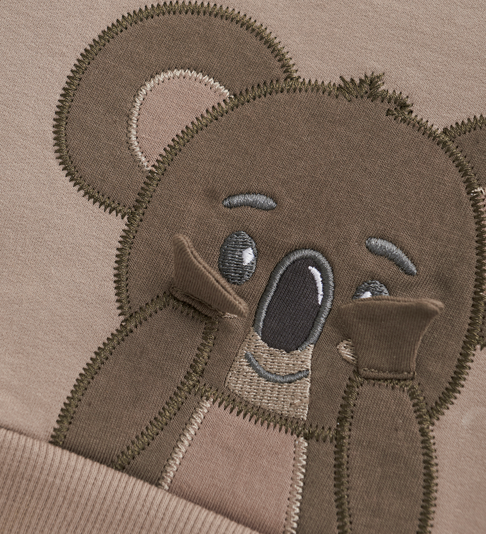 Minymo Sweatshirt - Taupe Gray