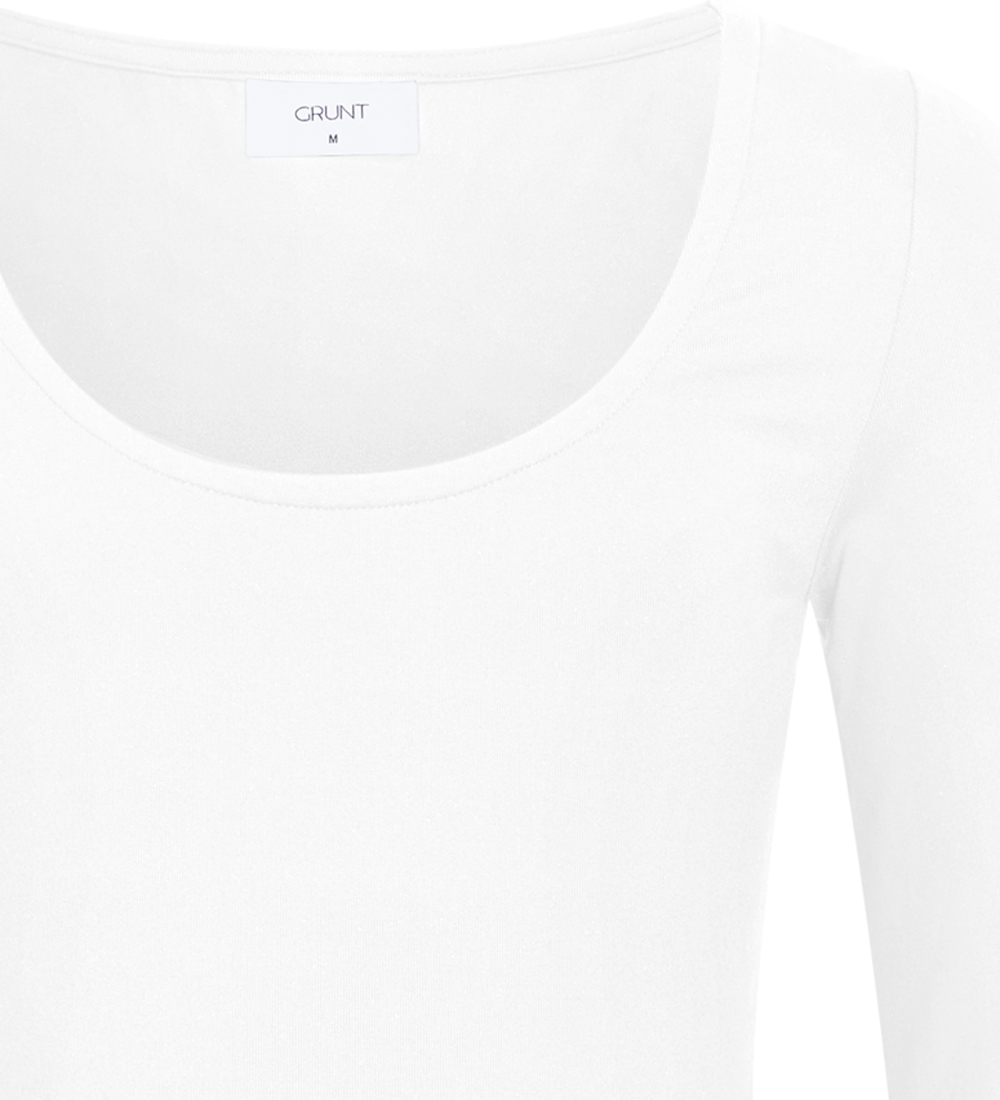 Grunt Bluse - GrSherbrooke - Hvid