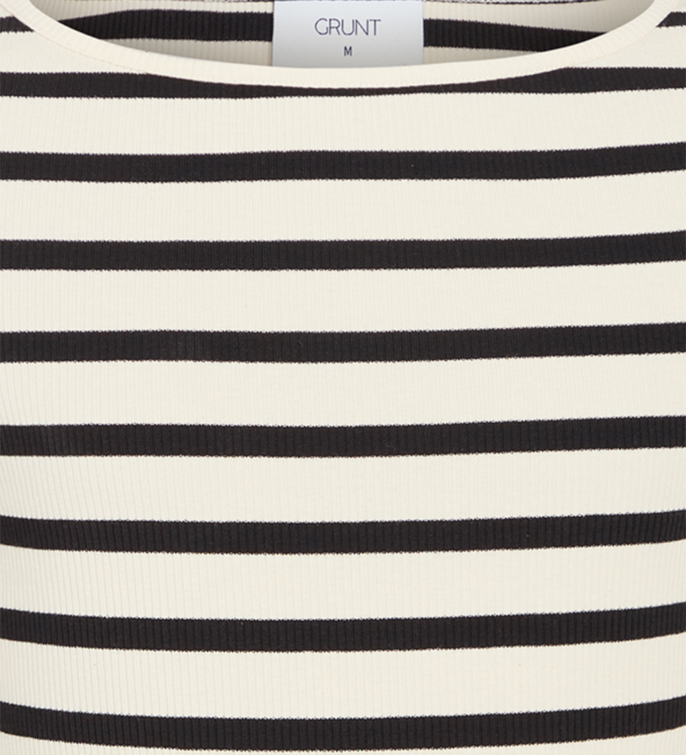 Grunt Bluse - Rib - Cropped - GrLethBridge - Hvid