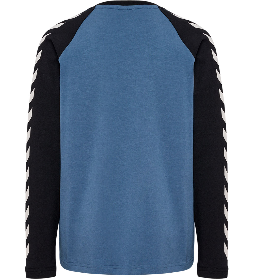 Hummel Bluse - hmlBOYS - Bering Sea/Black