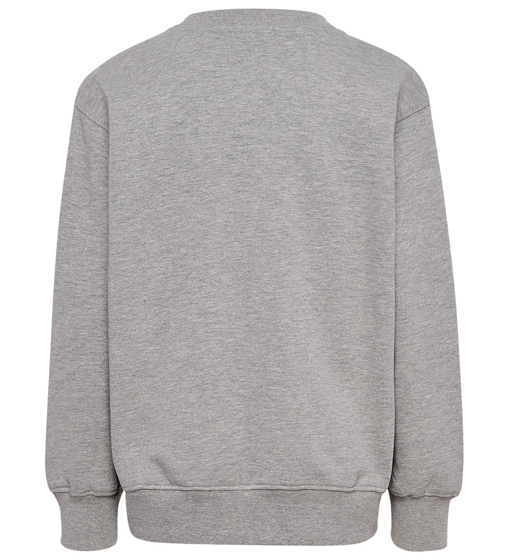 Hummel Sweatshirt - hmlCLEAN - Grey Melange